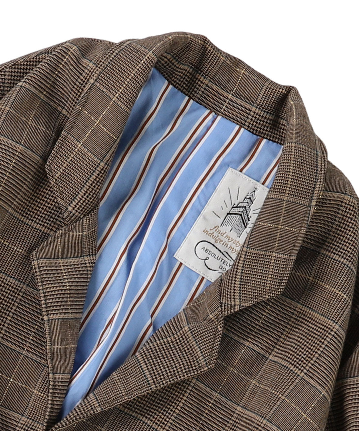 Sparkle Glencheck Jacket