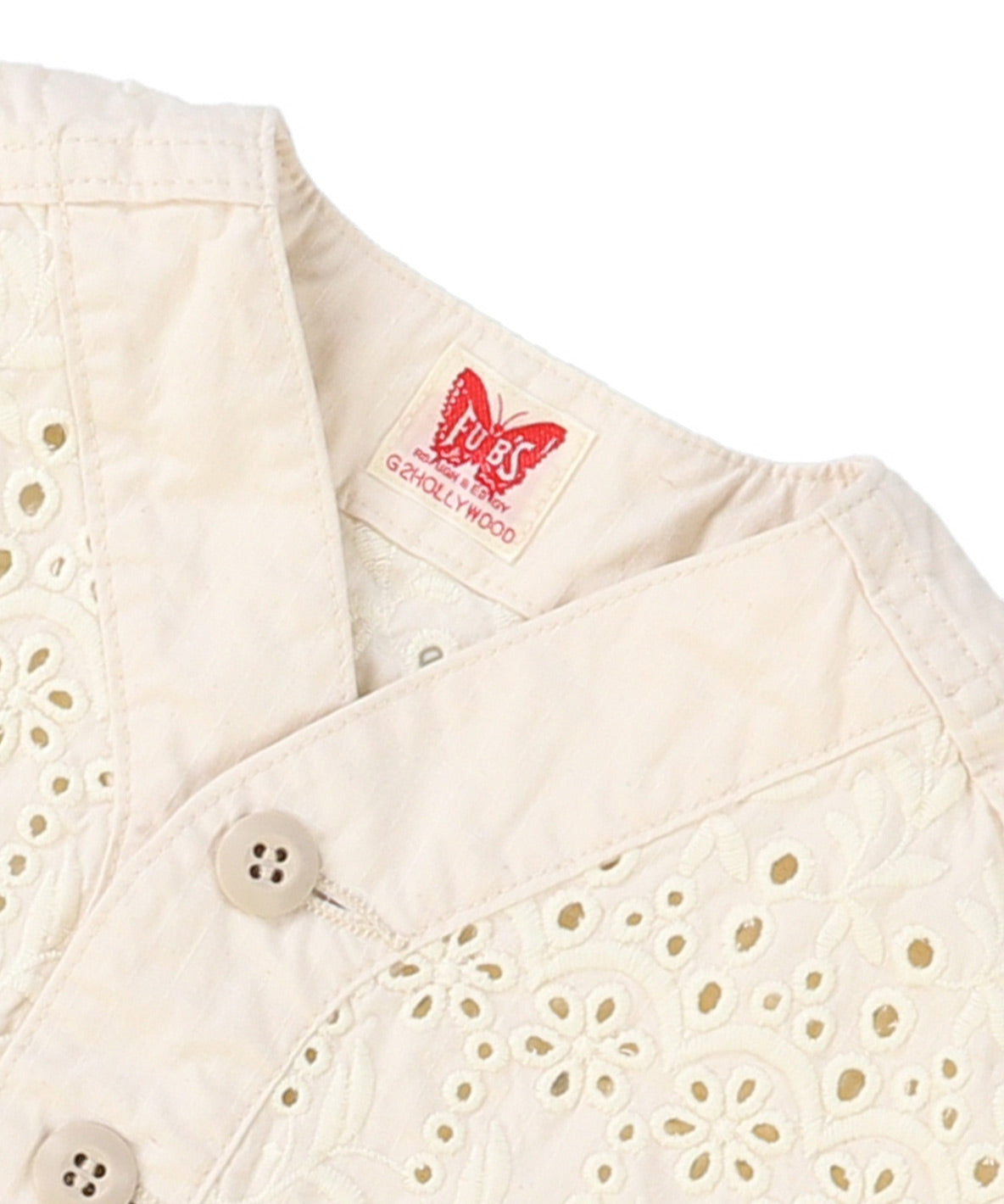 Cutwork Fatigue Short Jacket