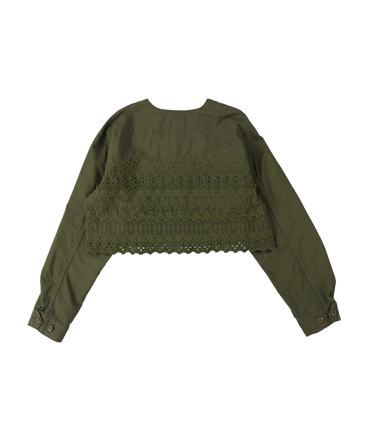 Cutwork Fatigue Short Jacket (LADIES)