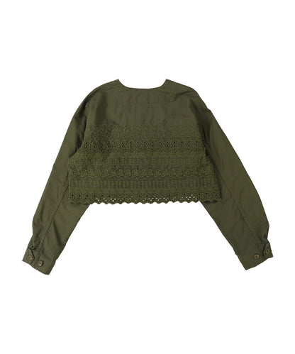 Cutwork Fatigue Short Jacket (LADIES)
