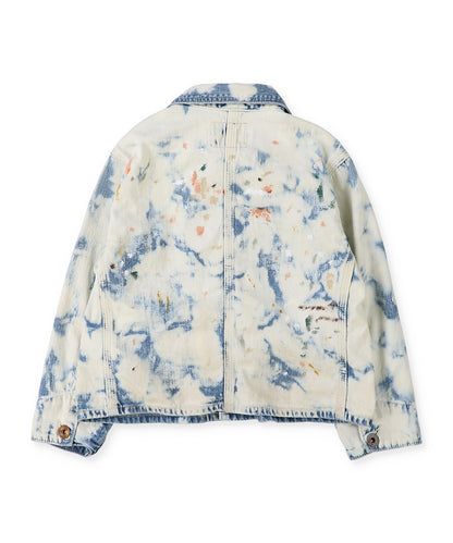 Work Denim Damaged Coverall