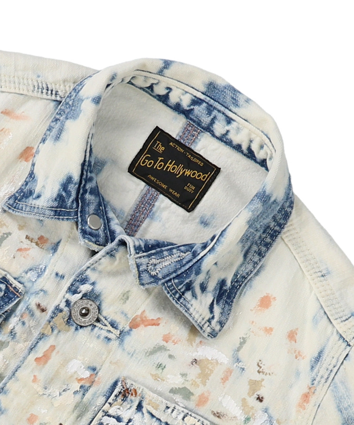 Work Denim Damaged Coverall