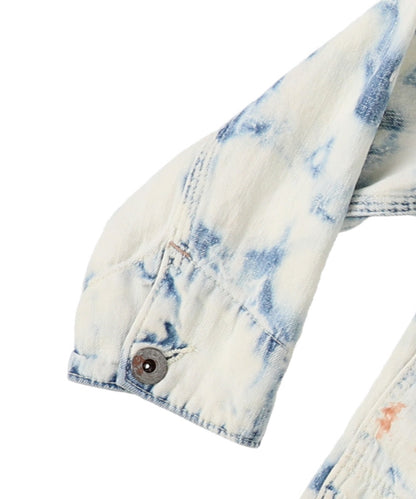 Work Denim Damaged Coverall