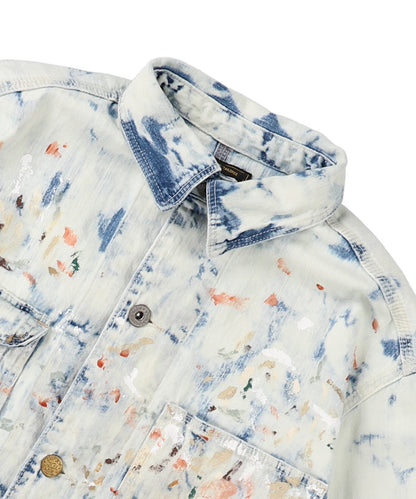 Work Denim Damaged Coverall(LADIES)