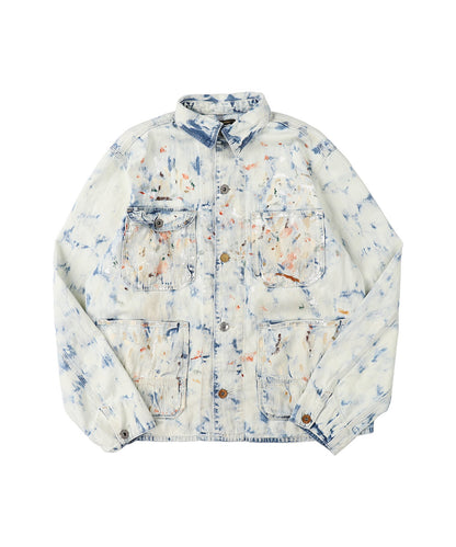 Work Denim Damaged Coverall(LADIES)