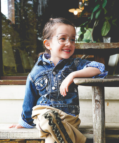 Glitter Denim Jacket