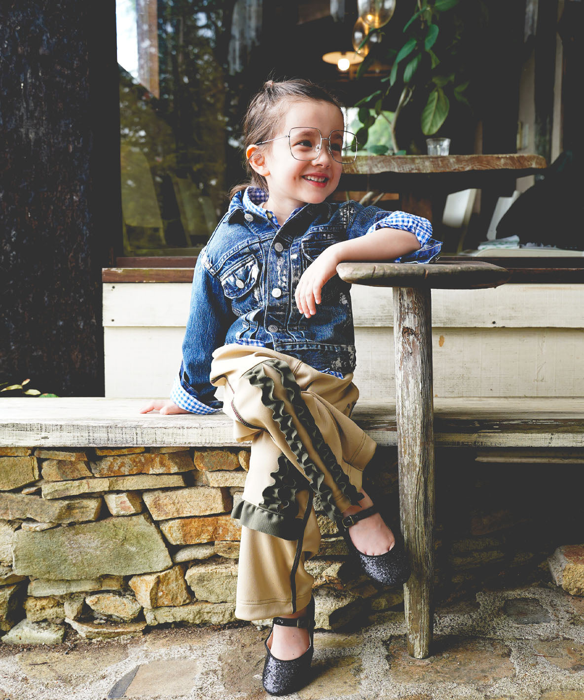 Glitter Denim Jacket