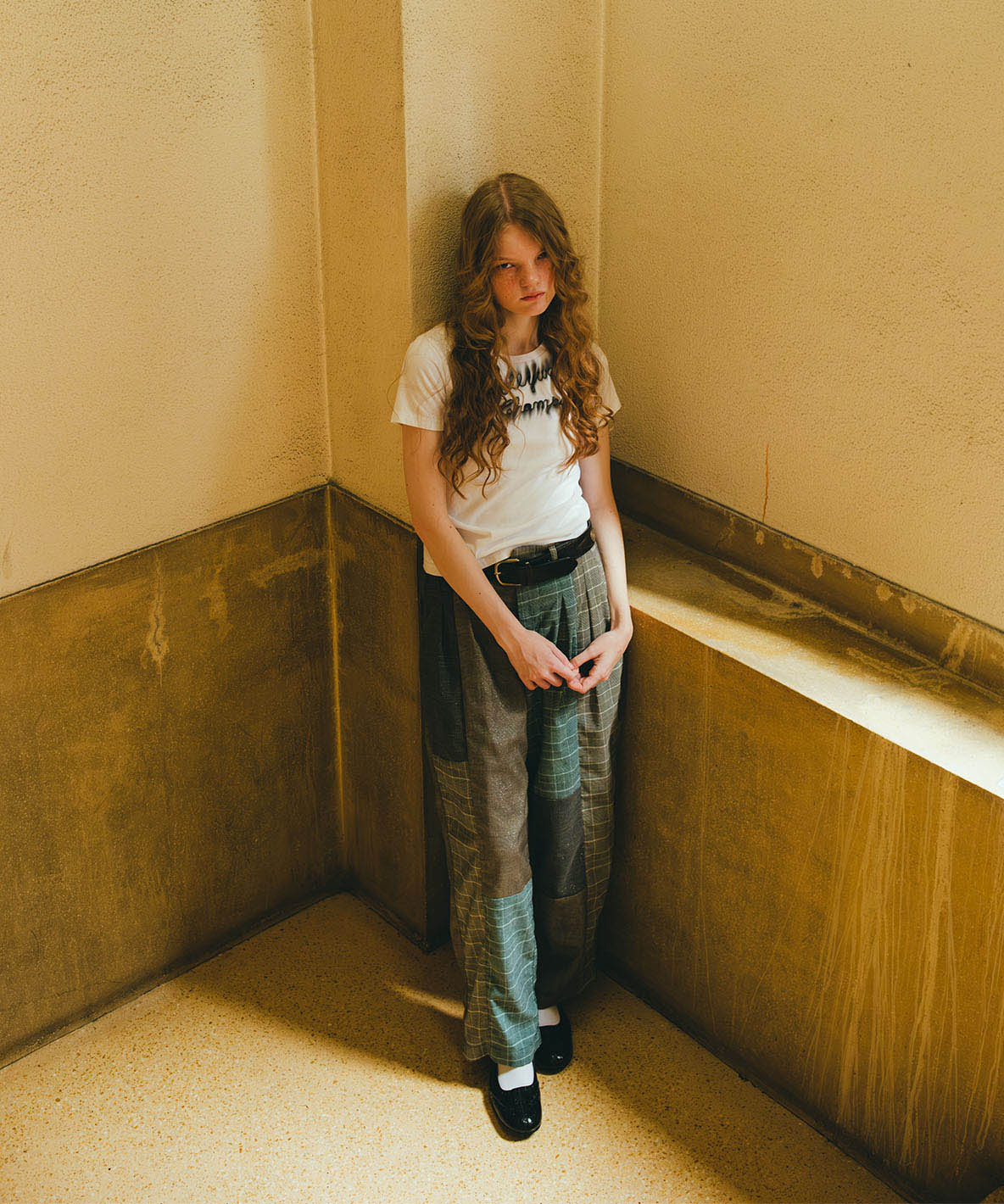 Embroidered Tee(LADIES)
