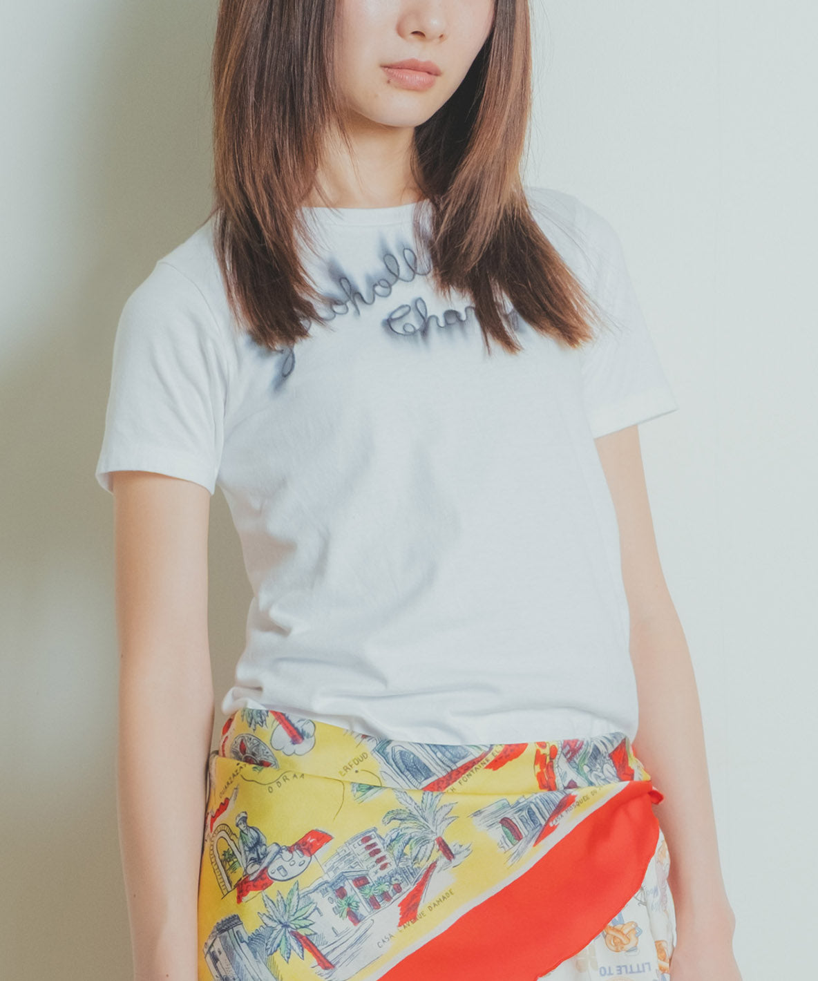 Embroidered Tee(LADIES)