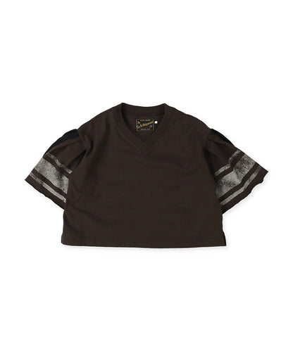 Ruffled Football Tee