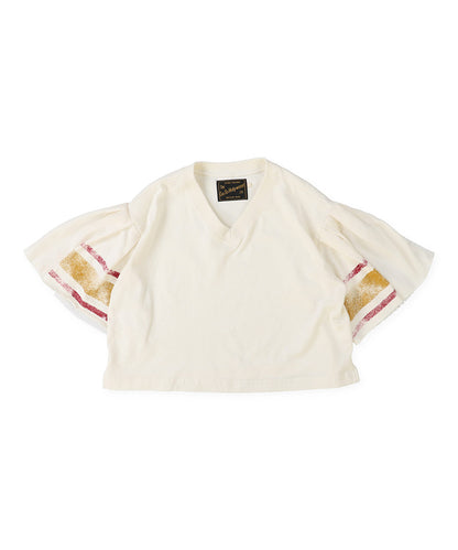 Ruffled Football Tee