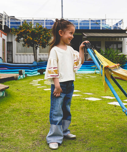 Ruffled Football Tee