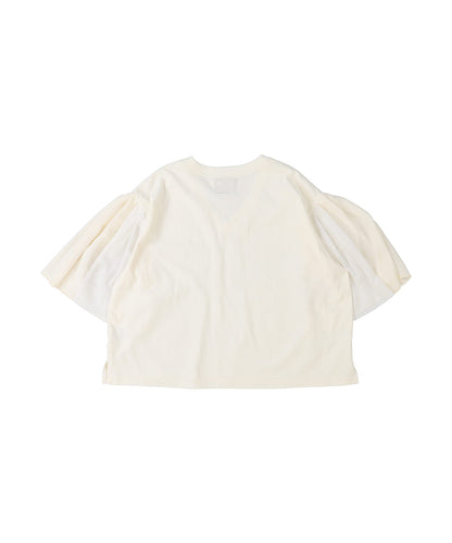 Ruffled Football Tee(LADIES)