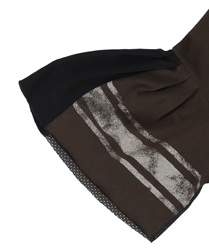 Ruffled Football Tee(LADIES)