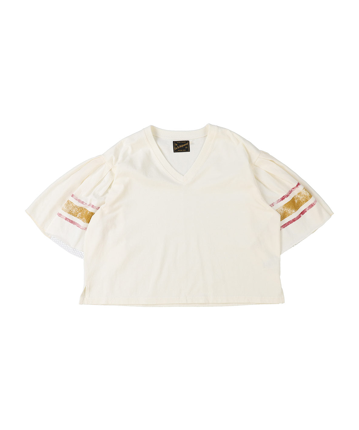 Ruffled Football Tee(LADIES)