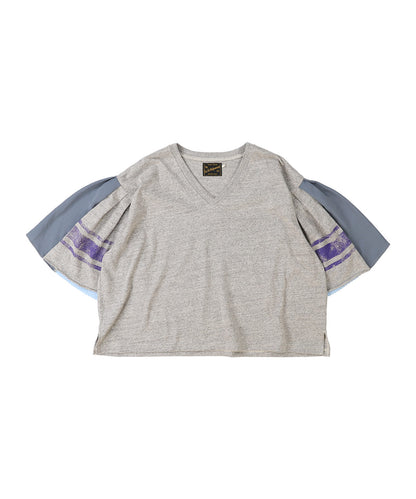 Ruffled Football Tee(LADIES)