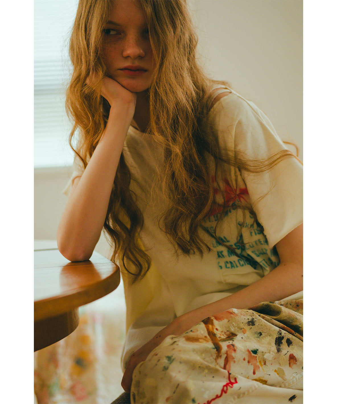 Unique Wide Tee(LADIES)