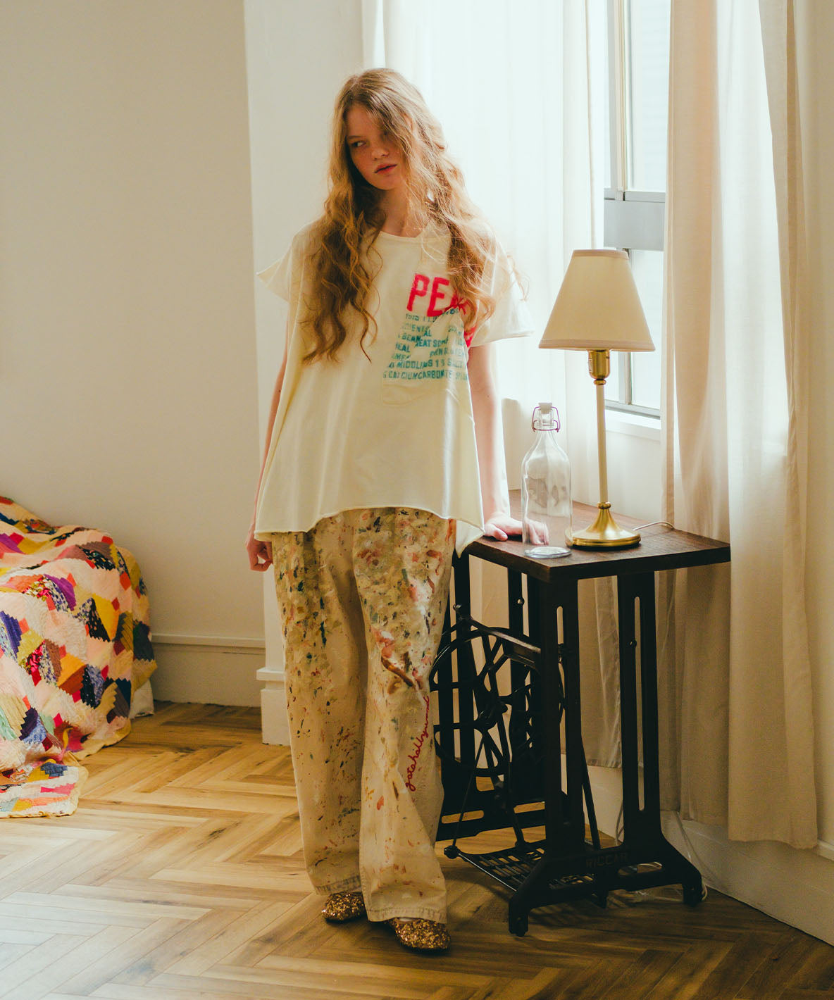 Unique Wide Tee(LADIES)