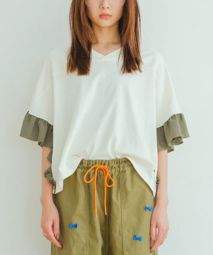 Football Wide Sleeveless Tee (LADIES)