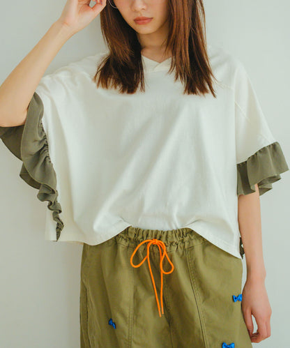 Football Wide Sleeveless Tee (LADIES)