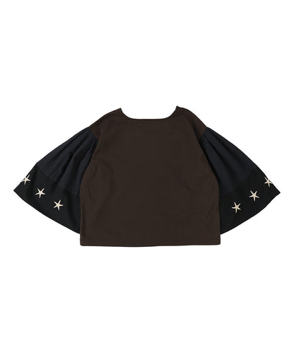 Square-neck Star Tee(LADIES)