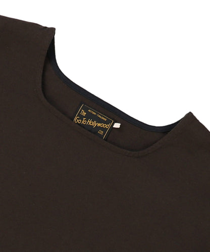 Square-neck Star Tee(LADIES)