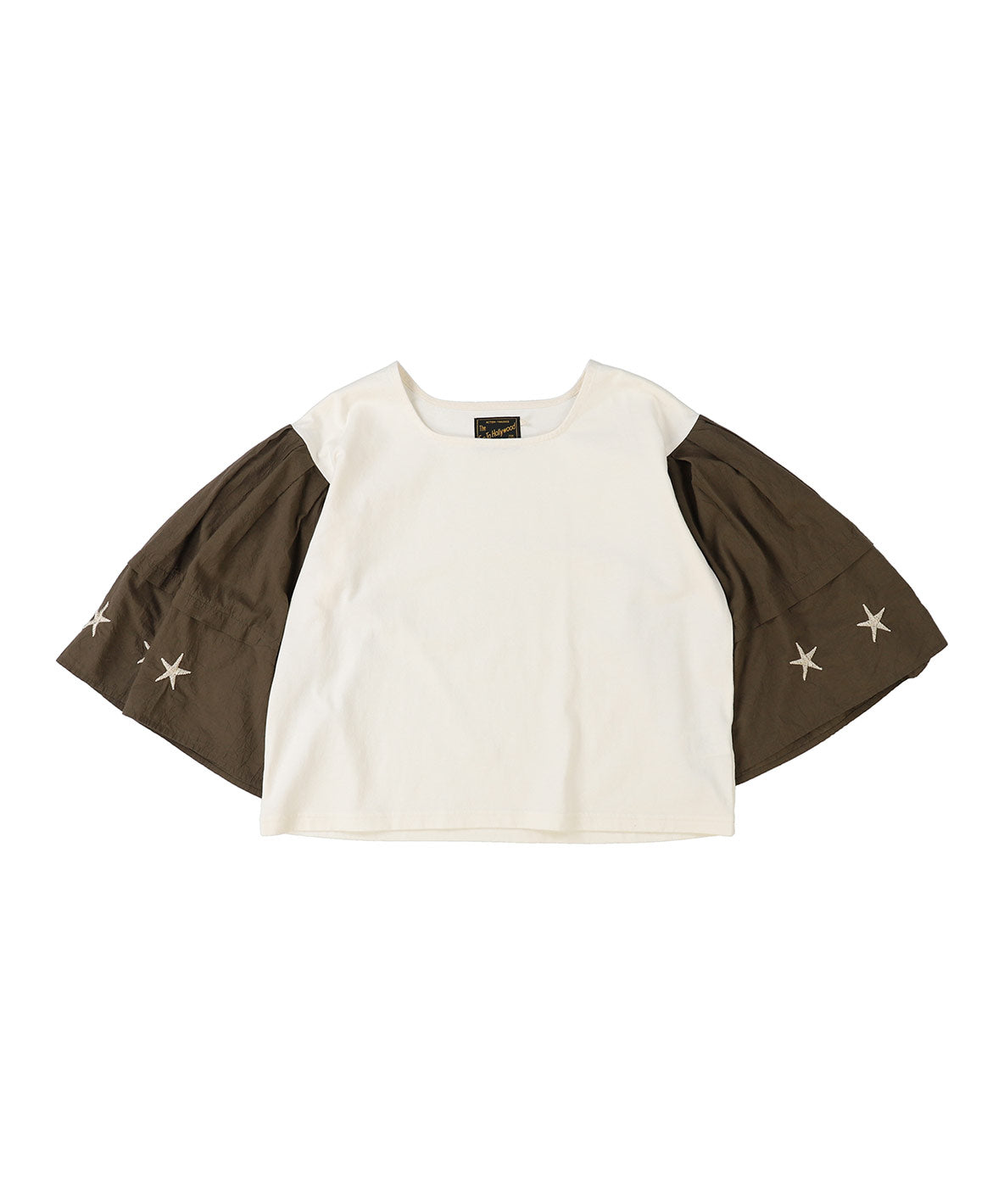 Square-neck Star Tee(LADIES)