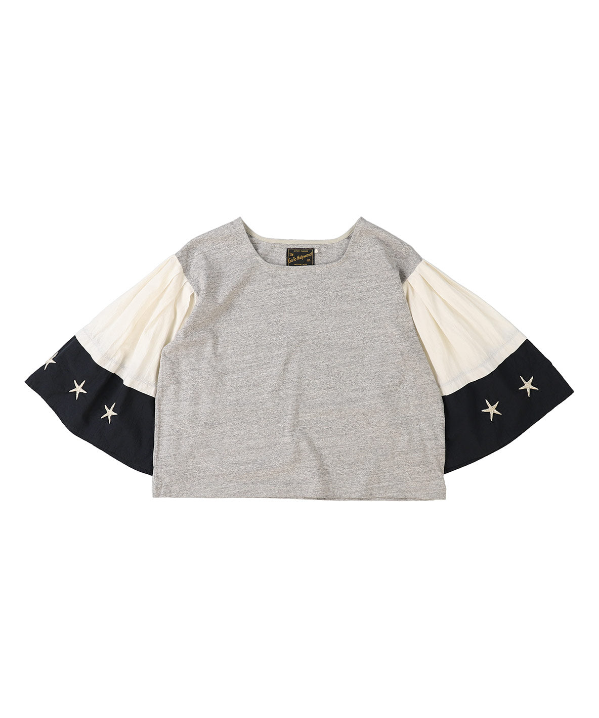 Square-neck Star Tee(LADIES)