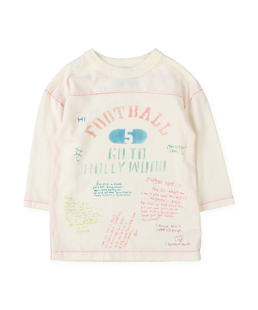 Scribble Football Long Sleeve Tee