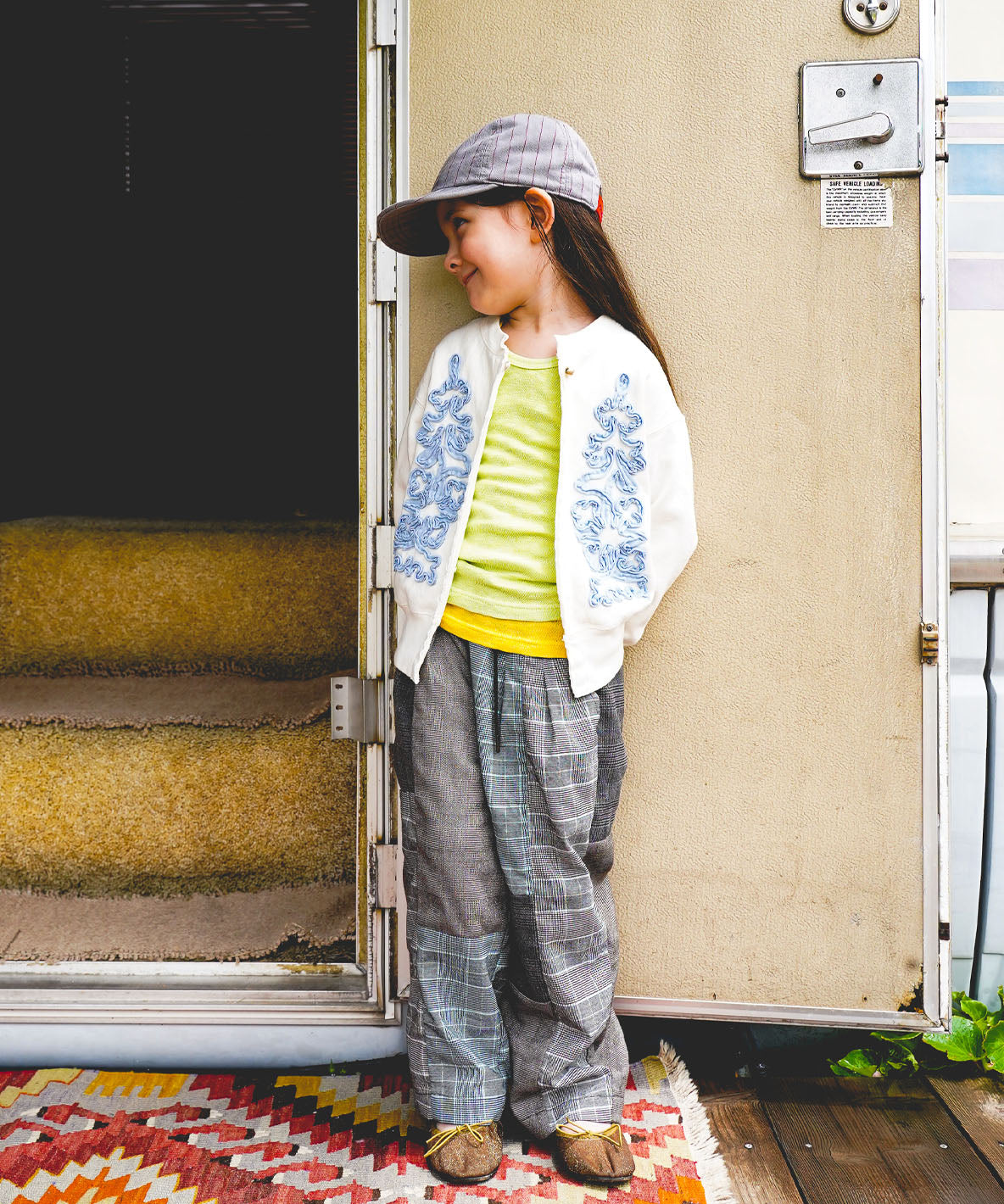 Sparkle Glencheck Pants