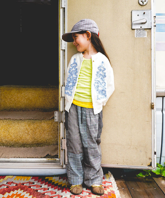 Sparkle Glencheck Pants