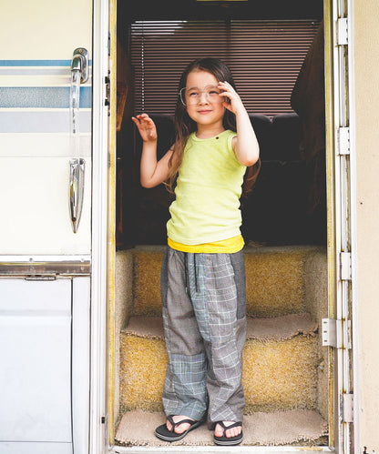 Sparkle Glencheck Pants