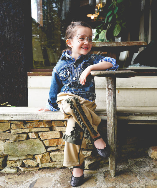 Jersey Switched Design Pants