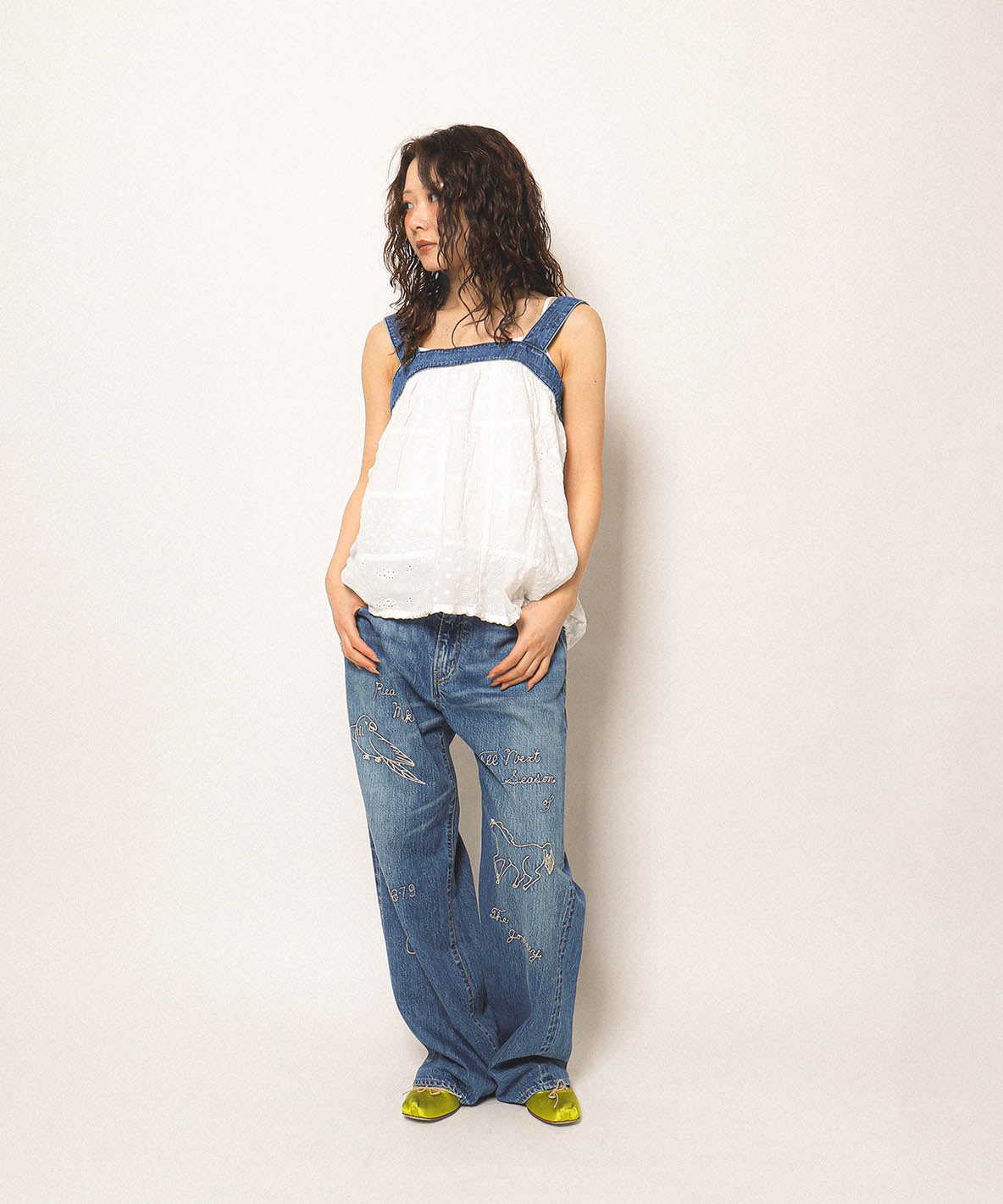 Denim Journey Pants(LADIES)
