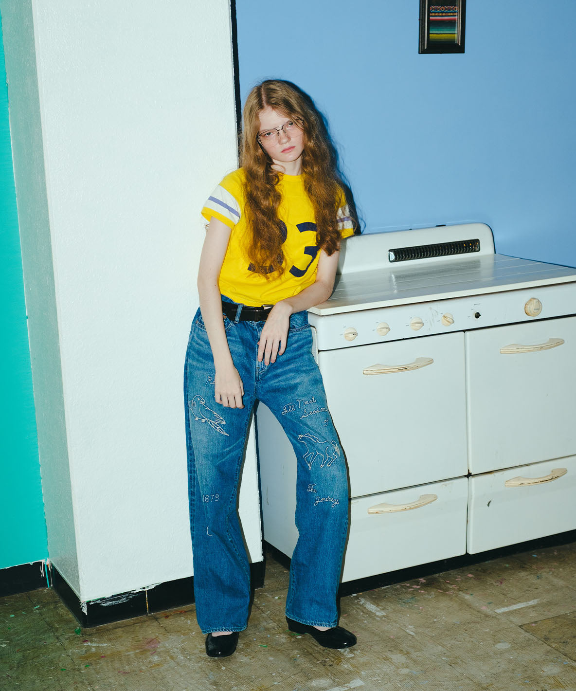 Denim Journey Pants(LADIES)