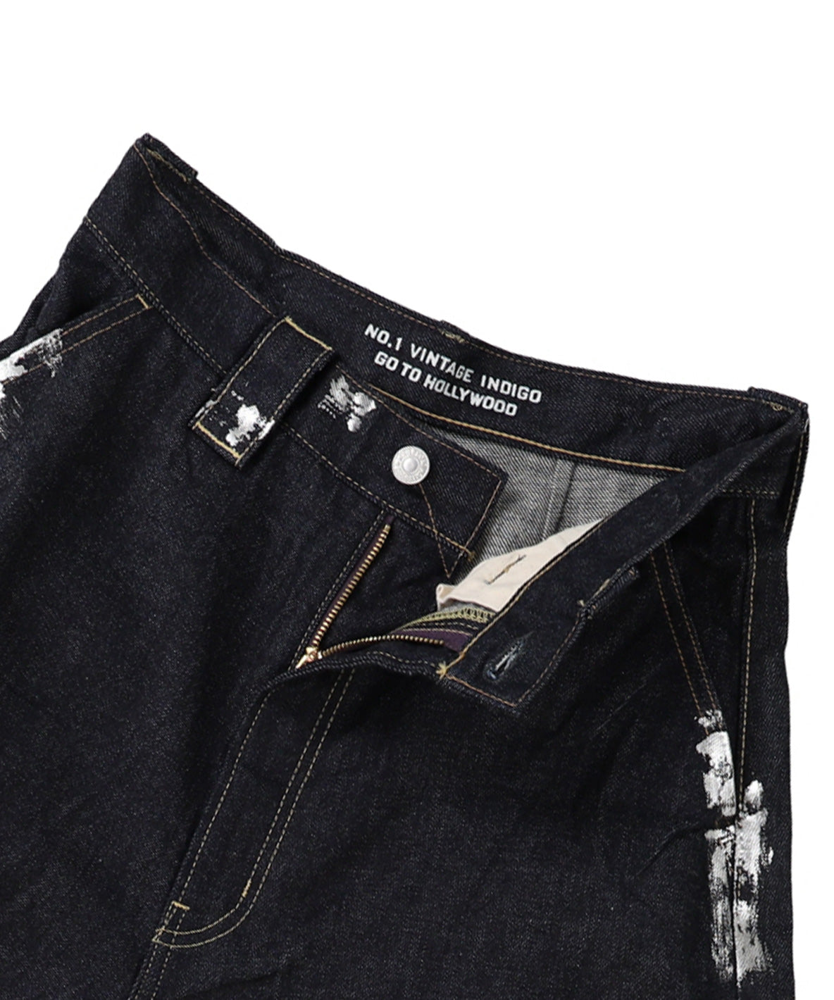 Denim Roll Up Sparkle Jorts(LADIES)