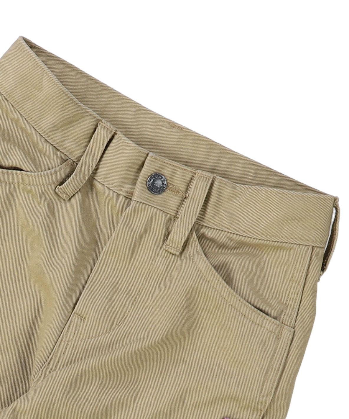 Uneven Chino Side Line Pants