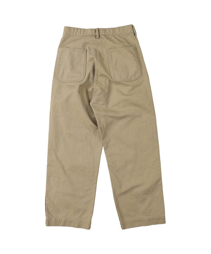 Uneven Chino Side Line Pants(LADIES)