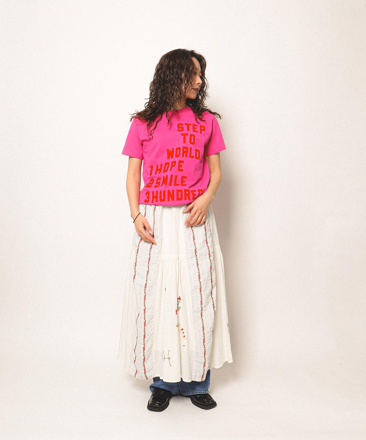 Sheeting Switched Design Skirt (LADIES) – FITH ONLINE STORE