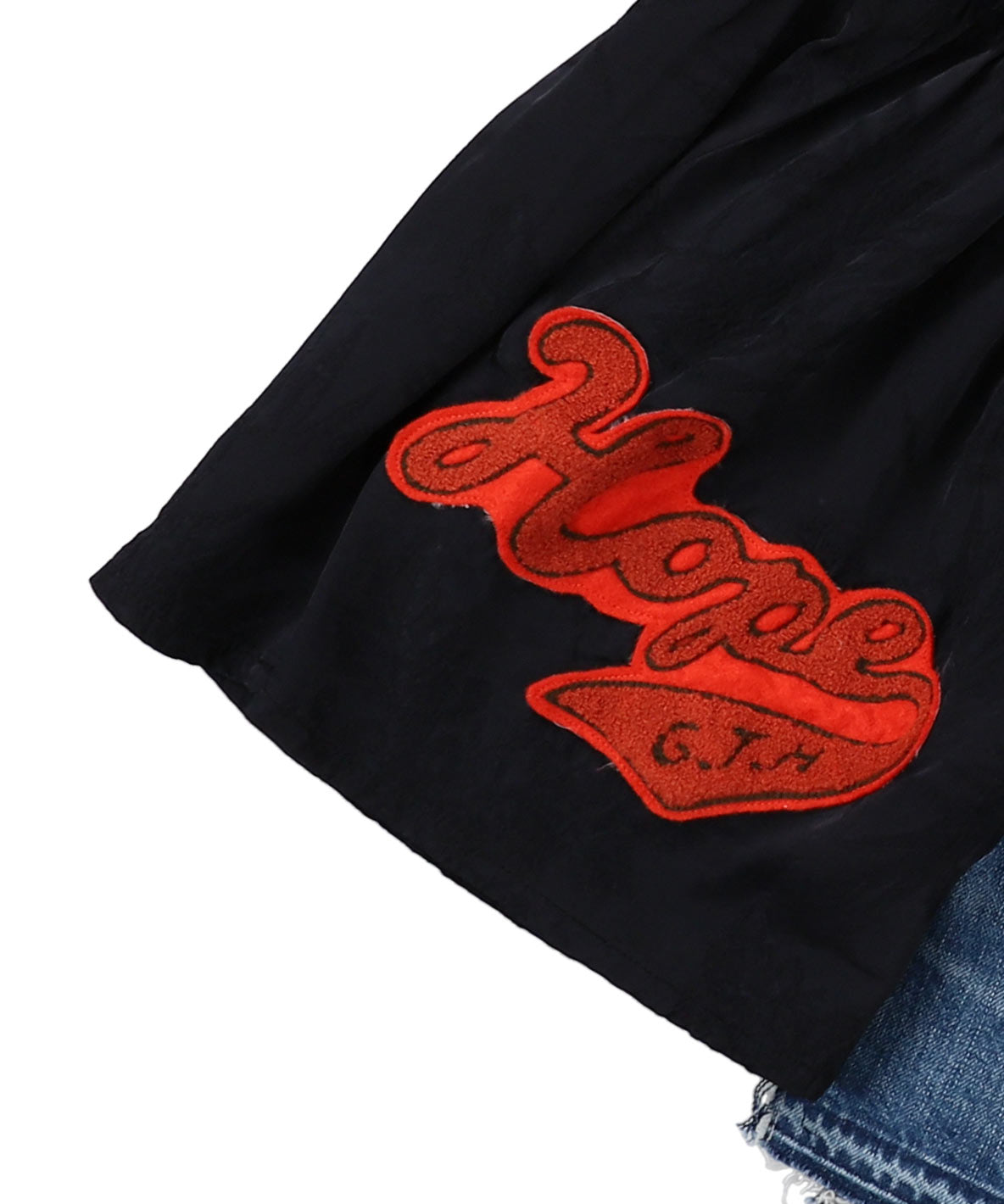 Denim Docking Design Skirt(LADIES)