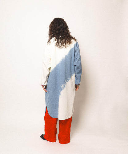 Sheer Chambray Baseball Dress(LADIES)