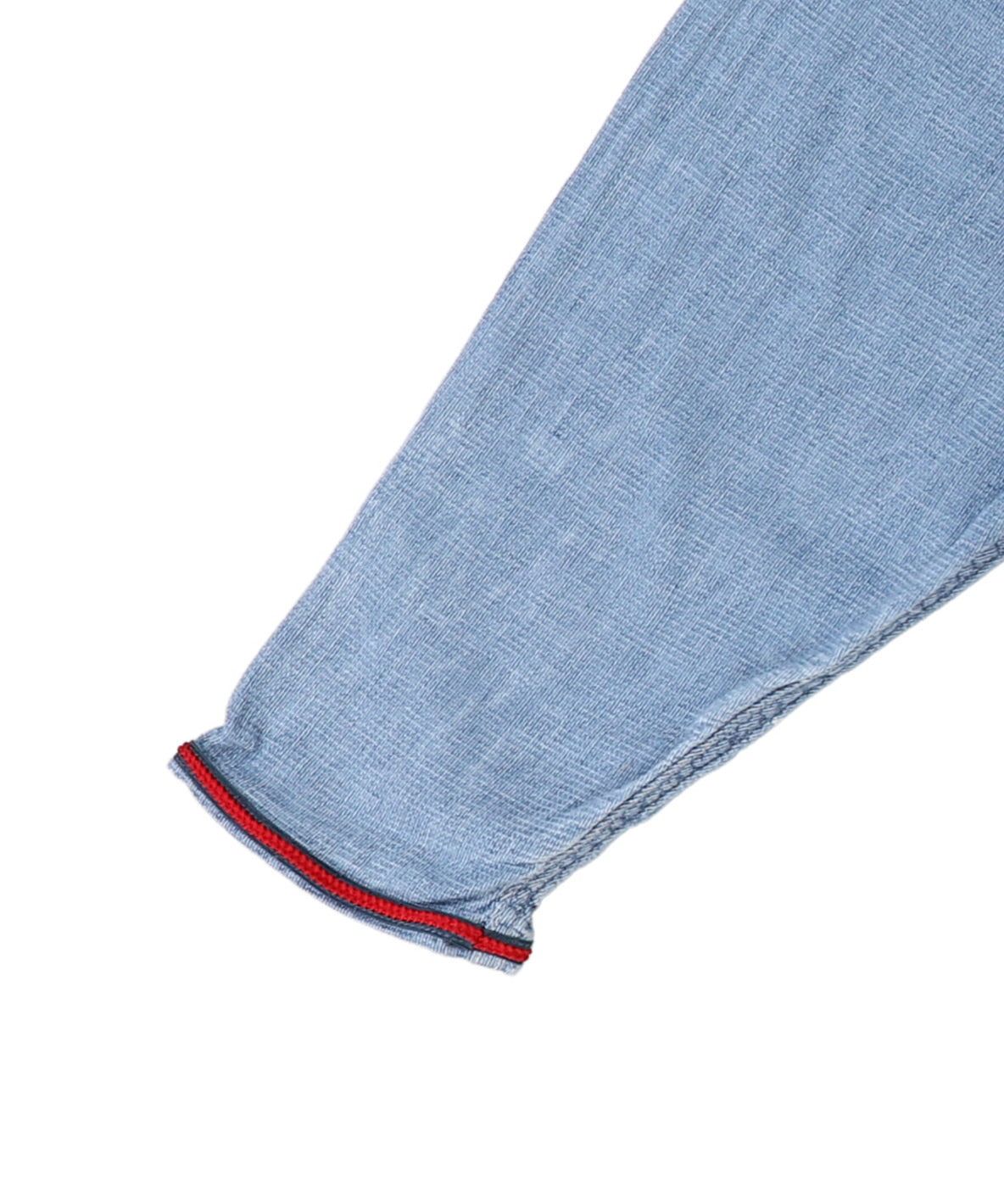 Sheer Chambray Baseball Dress(LADIES)