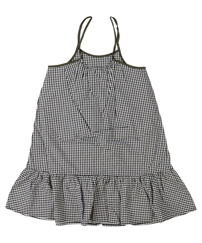 Compact Plaid Popelin Dress