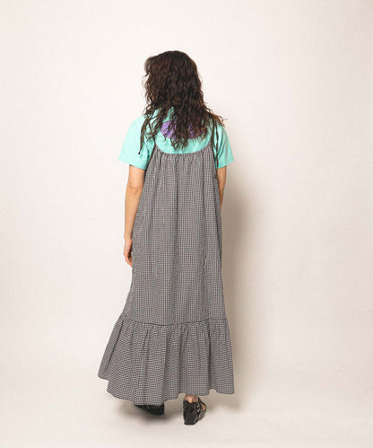 Compact Plaid Popelin Dress(LADIES)