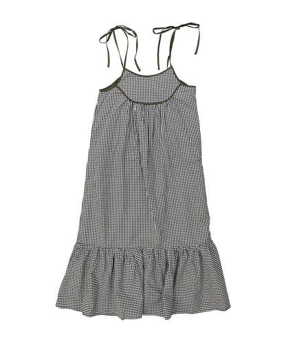 Compact Plaid Popelin Dress(LADIES)