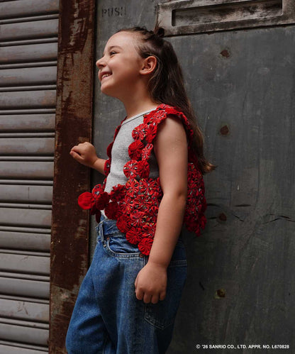 Yo-yo Quilt KITTY Vest