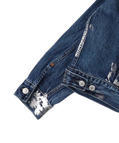Glitter Denim Jacket(LADIES)