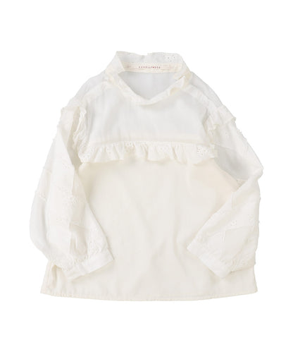 Cutwork Cloth Blouse