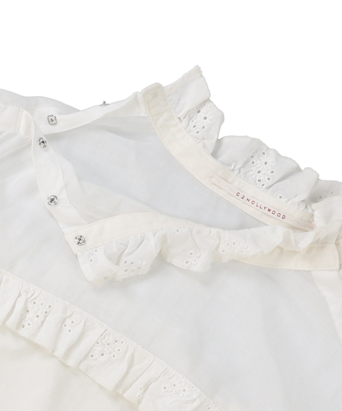 Cutwork Cloth Blouse(LADIES)