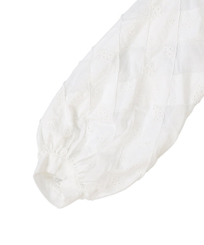 Cutwork Cloth Blouse(LADIES)